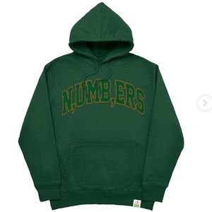 Midnight Organic Larry June Numbers Hoodie - Size XL